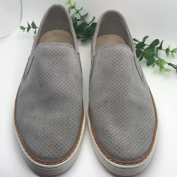 Ugg Abies Perforated Slip On Sneaker Dusk Suede-size 8.5 - Picture 2 of 8